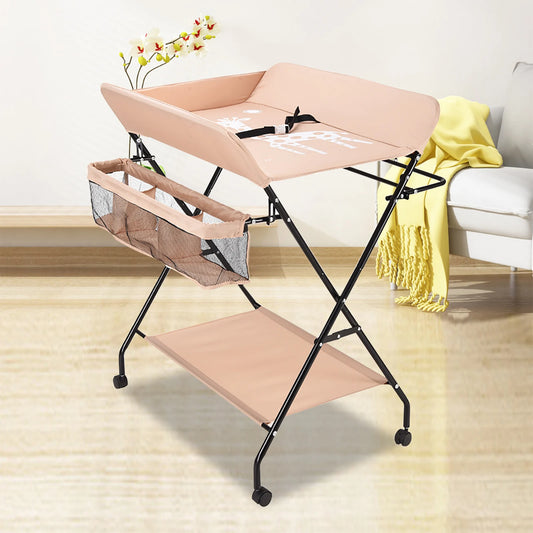 Table à Langer Pliable ComfyNest - Confort et Praticité pour les Parents et  Bébé